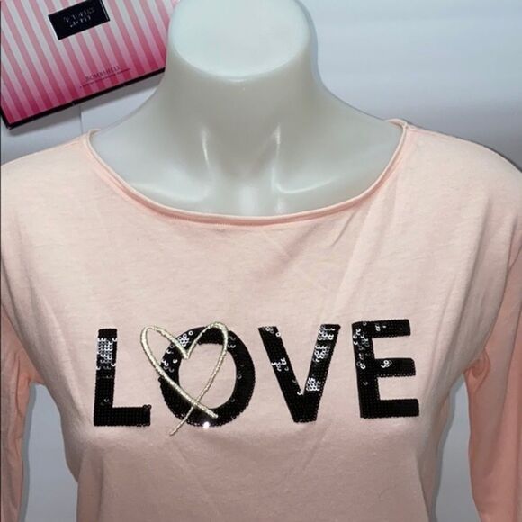 NWT VICTORIA SECRET PAJAMA Top long sleeve - Picture 5 of 9